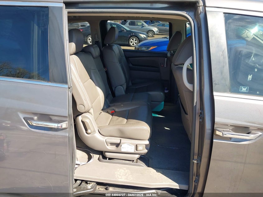 2012 Honda Odyssey 3.5 Ex-L grey Lot 111044803727 Vin 5FNRL5H64CB104677