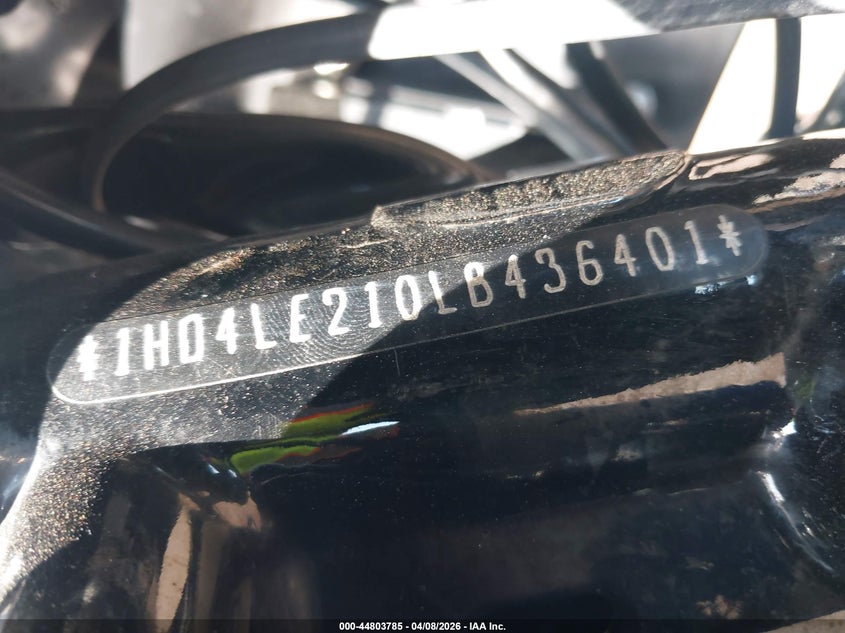 2020 Harley-Davidson Xl883 N VIN: 1HD4LE210LB436401 Lot: 44803785