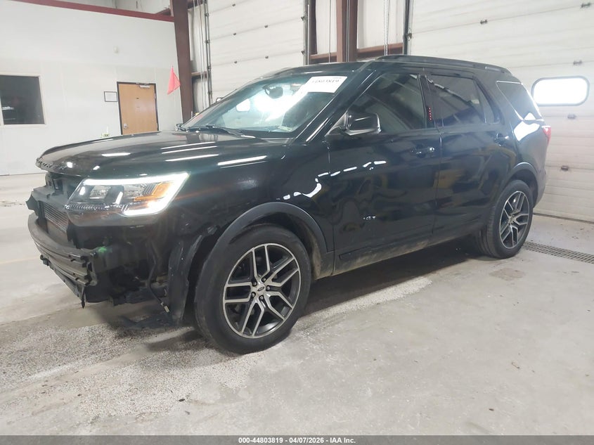 Vin: 1fm5k8gt7hgd66289, lot: 45301087, ford explorer sport 20172