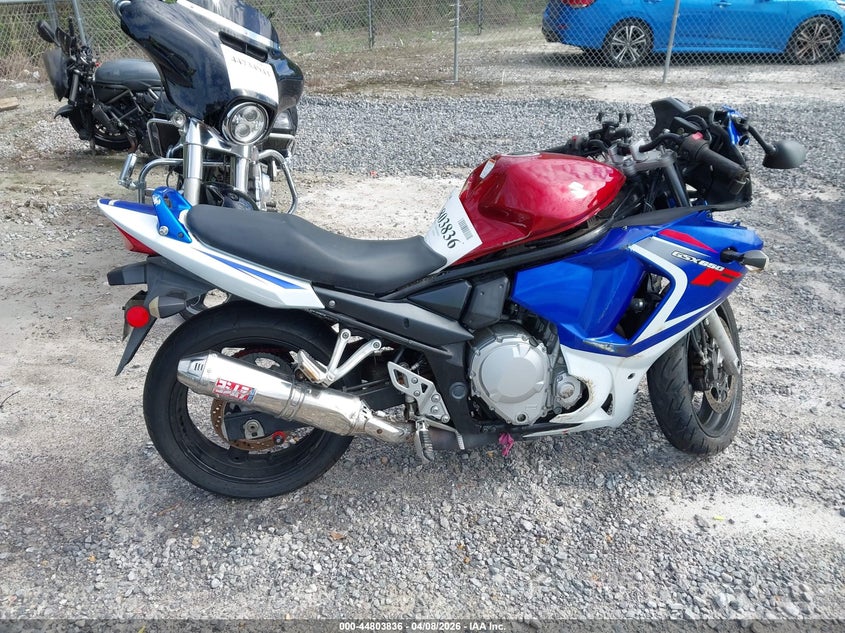 2008 Suzuki Gsx650 F VIN: JS1GP74A282100844 Lot: 44803836