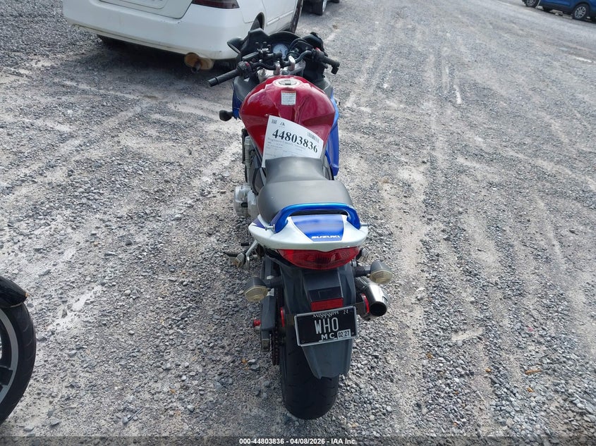 2008 Suzuki Gsx650 F VIN: JS1GP74A282100844 Lot: 44803836