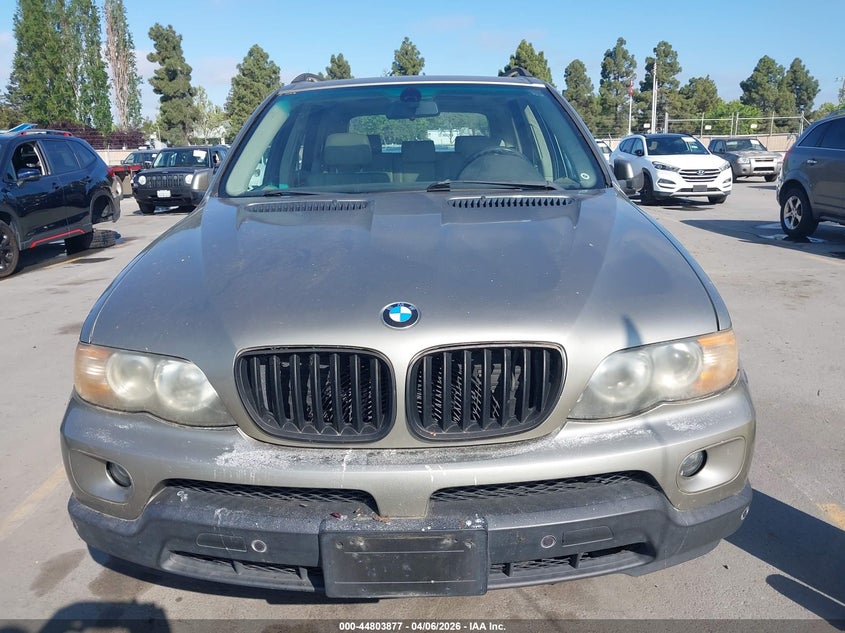 2004 BMW X5 3.0I VIN: 5UXFA135X4LU44526 Lot: 44803877