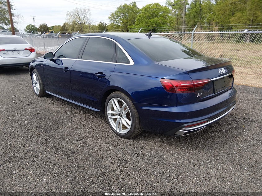 Vin: waueaaf47pn006780, lot: 45301147, audi a4 premium plus 45 tfsi s line quattro s tronic 20233