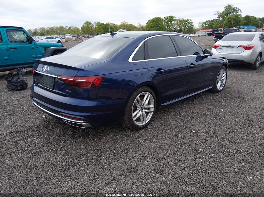 Vin: waueaaf47pn006780, lot: 45301147, audi a4 premium plus 45 tfsi s line quattro s tronic 20234