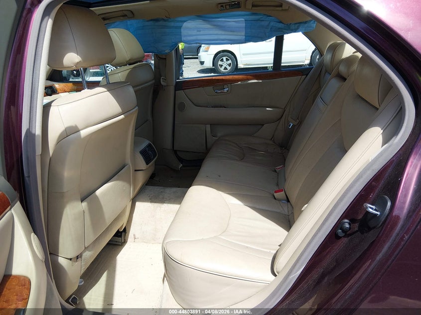 2005 Lexus Ls 430 VIN: JTHBN36F255021481 Lot: 44803891