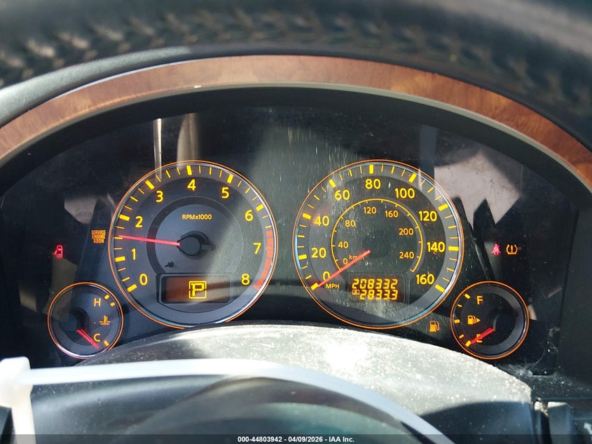 2008 Infiniti Fx35 VIN: JNRAS08W48X203046 Lot: 44803942