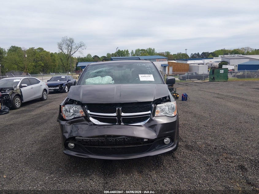 2C4RDGCG3KR695547 2019 Dodge Caravan 3.6 Sxt Black