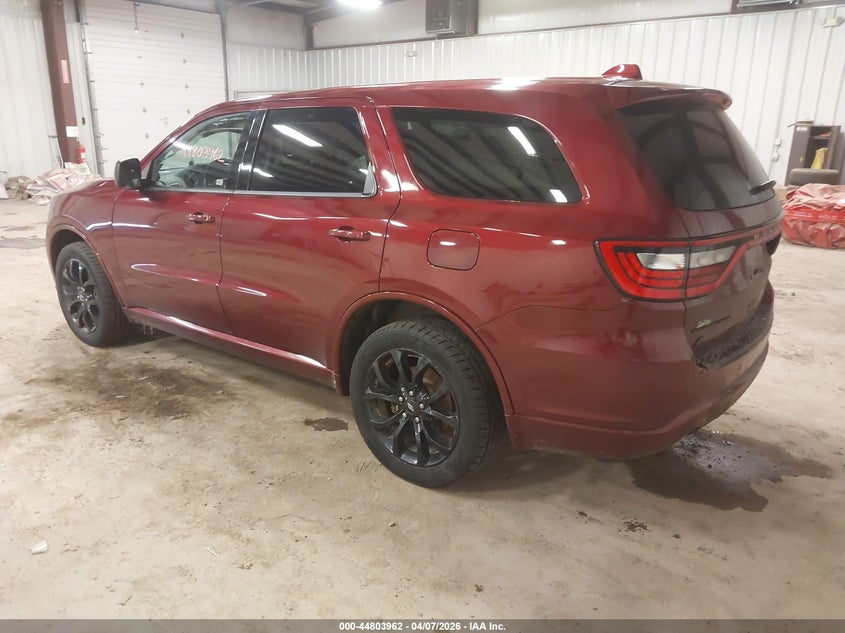2020 Dodge Durango 3.6 Gt Awd red Lot 111044803962 Vin 1C4RDJDGXLC324259