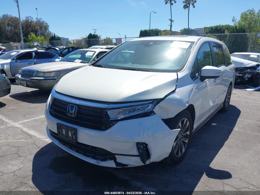 2024 Honda Odyssey Ex-L 5FNRL6H66RB051558 photo 1