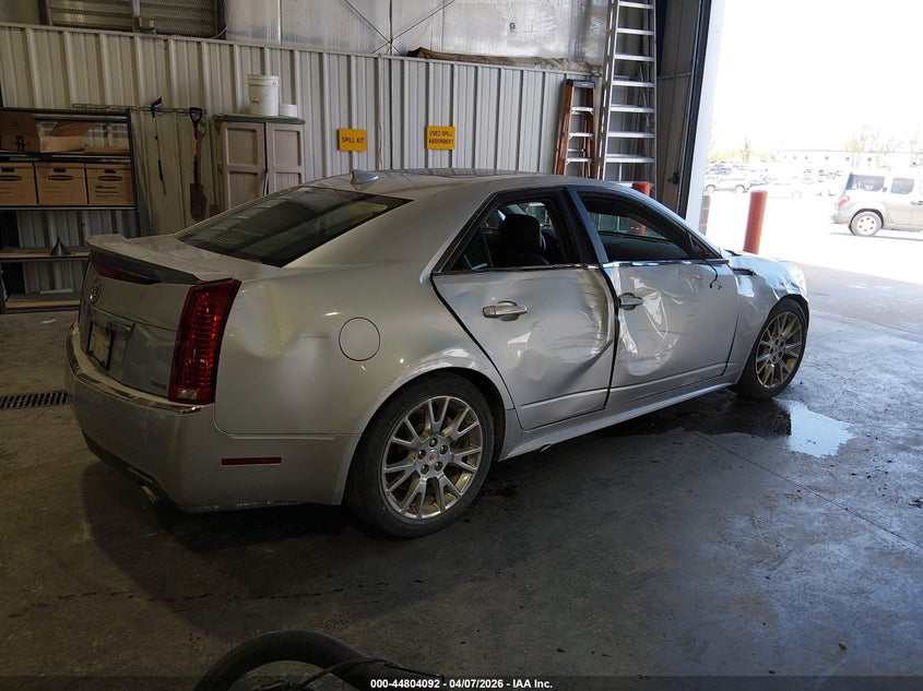 2012 Cadillac Cts 3.6 Cts Premium silver Lot 111044804092 Vin 1G6DS5E32C0140635