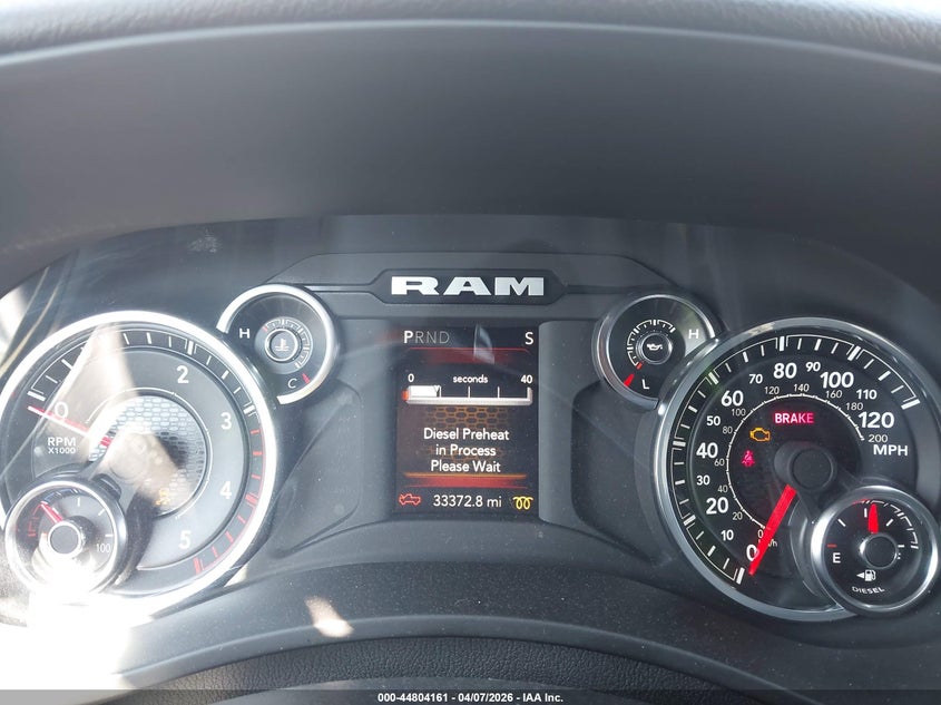 2024 RAM 2500 TRUCK 6.7L I-6 DI, TURBO, 370HP