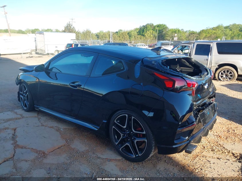 Vin: kmht36ah2mu008803, lot: 45301436, hyundai veloster n 20213