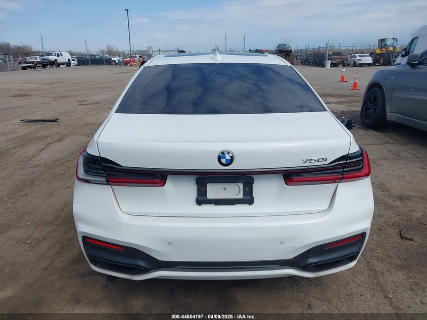 2021 BMW 750I xDrive VIN: WBA7U2C00MCF42391 Lot: 44804197