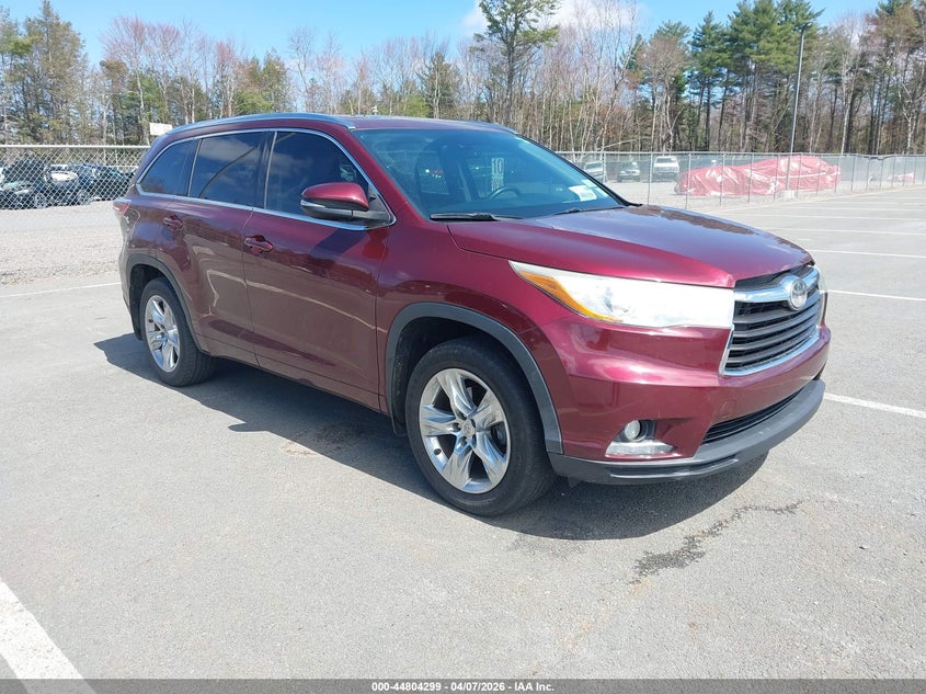 Vin: 5tddkrfh1es027399, lot: 45301567, toyota highlander limited platinum v6 2014 img_1