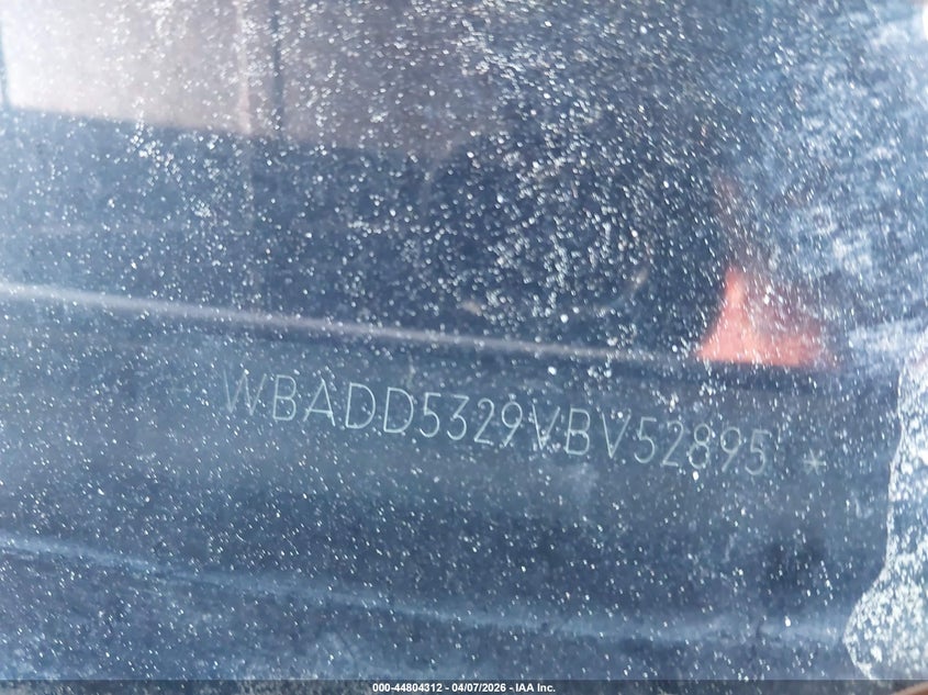 1997 BMW 528I VIN: WBADD5329VBV52895 Lot: 44804312