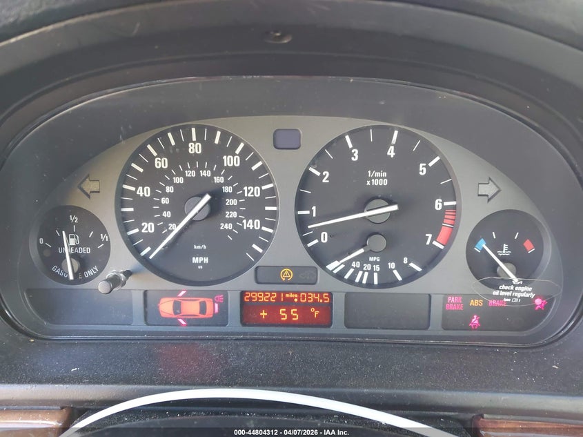 1997 BMW 528I VIN: WBADD5329VBV52895 Lot: 44804312