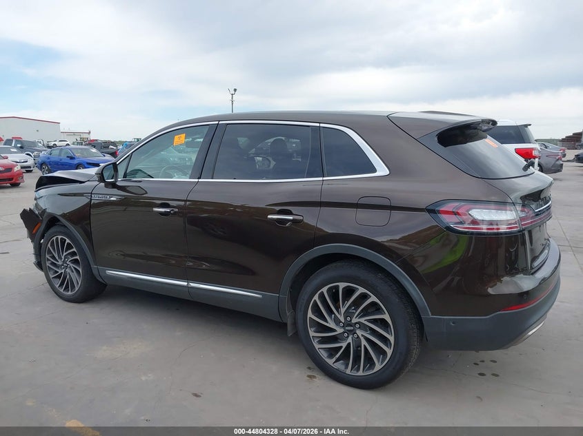 2019 Lincoln Nautilus Reserve VIN: 2LMPJ6L9XKBL23126 Lot: 44804328