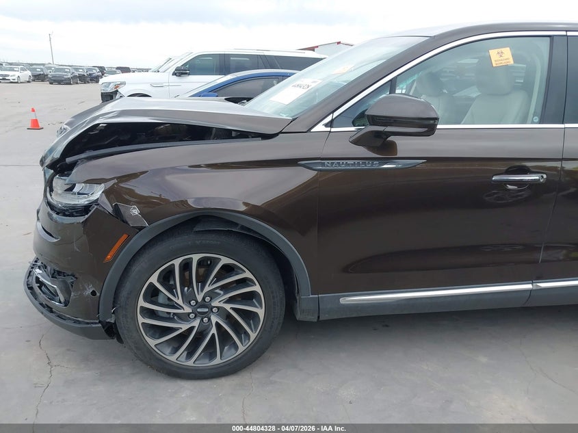 2019 Lincoln Nautilus Reserve VIN: 2LMPJ6L9XKBL23126 Lot: 44804328