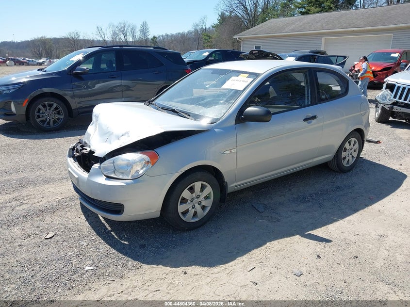 2010 Hyundai Accent Blue