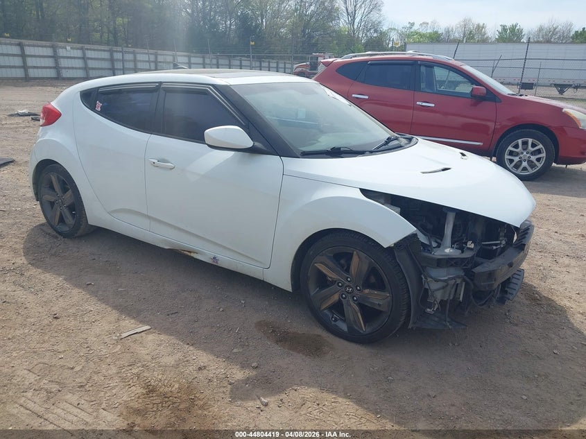 2012 Hyundai Veloster Base W/Red/Black