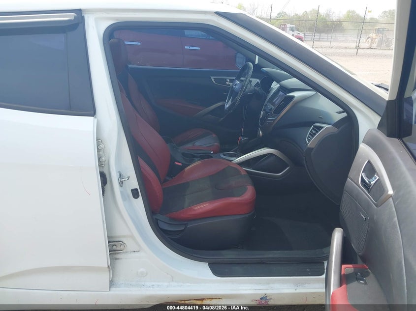 2012 Hyundai Veloster Base W/Red/Black