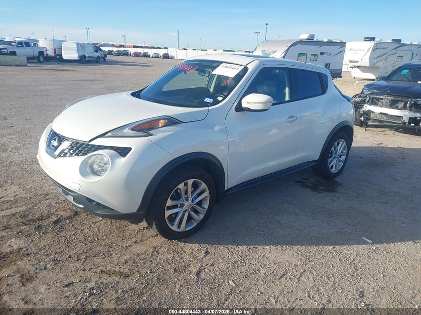 Vin: jn8af5mr5gt603984, lot: 45301711, nissan juke sv 20162