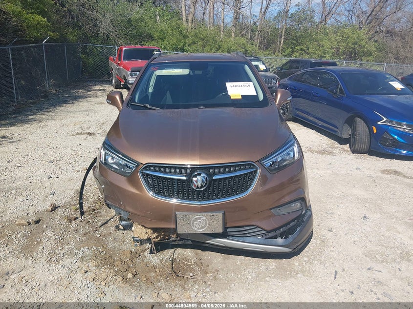 2017 Buick Encore 1.4 Preferred Ii brown Lot 111044804569 Vin KL4CJBSB1HB060223