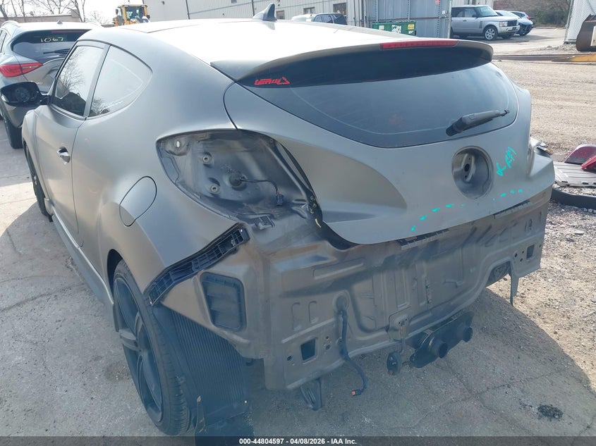 2013 HYUNDAI VELOSTER HATCHBACK 1.6L I-4 DI, DOHC, VVT, TURBO, 201HP