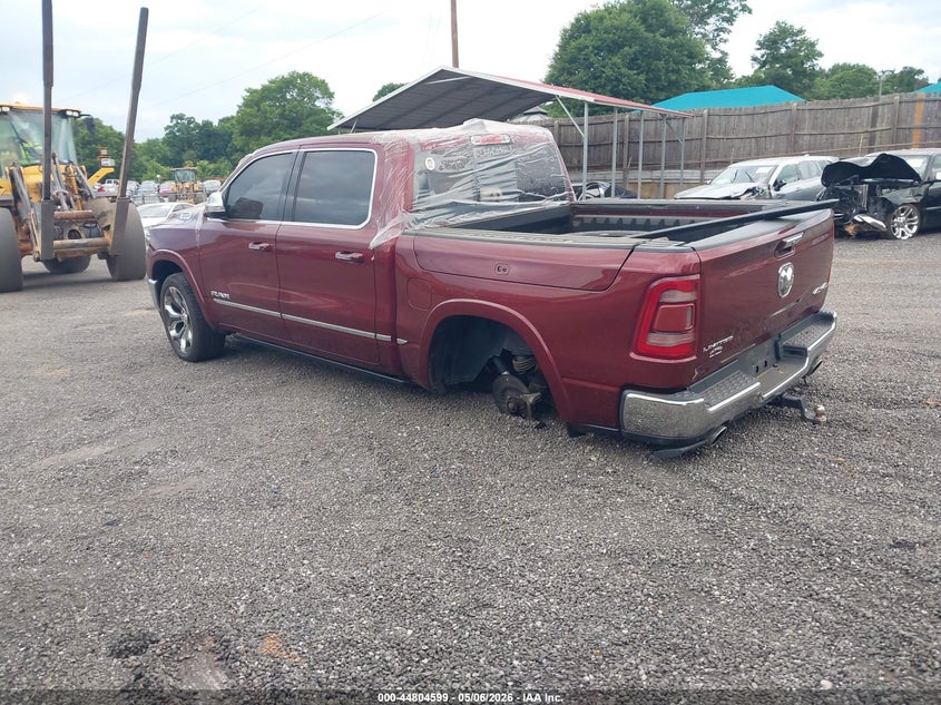 Vin: 1c6srfht1ln180524, lot: 45301867, ram 1500 limited  4x4 5'7 box 20203
