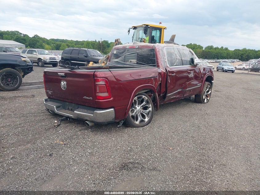 Vin: 1c6srfht1ln180524, lot: 45301867, ram 1500 limited  4x4 5'7 box 20204