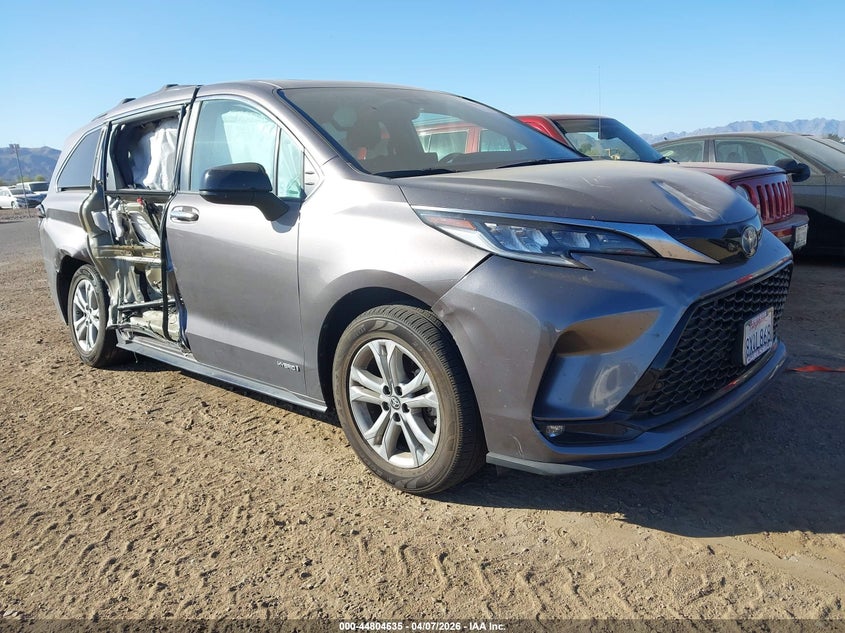 2021 Toyota Sienna Xse VIN: 5TDXSKFC6MS033982 Lot: 44804635