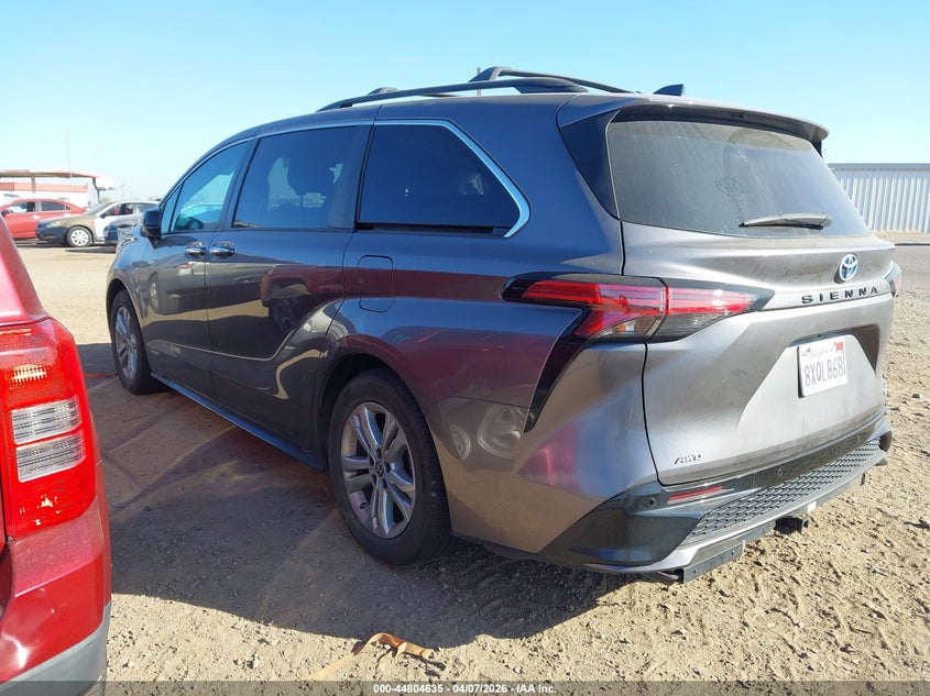 2021 Toyota Sienna Xse VIN: 5TDXSKFC6MS033982 Lot: 44804635