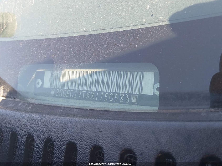 1999 Chevrolet Silverado 1500 Ls VIN: 2GCEC19TXX1150583 Lot: 44804712