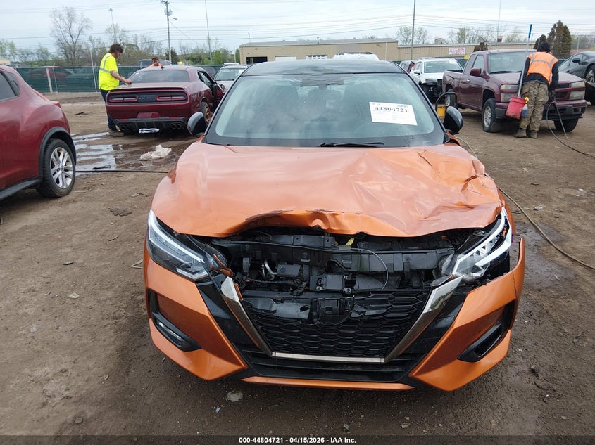 2021 Nissan Sentra Sr Xtronic Cvt VIN: 3N1AB8DV8MY301052 Lot: 44804721