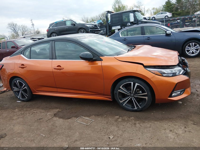 2021 Nissan Sentra Sr Xtronic Cvt VIN: 3N1AB8DV8MY301052 Lot: 44804721
