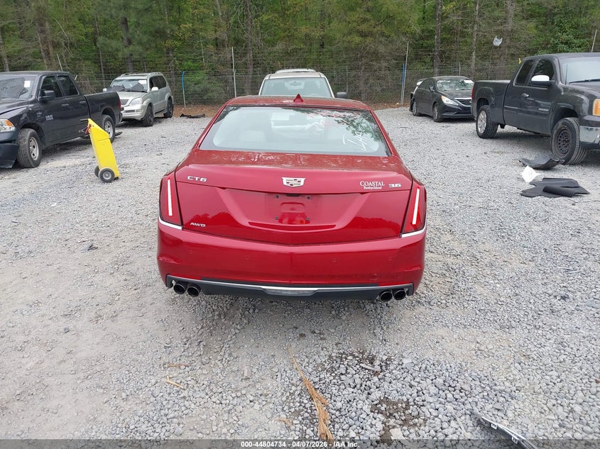2018 Cadillac Ct6 Premium Luxury VIN: 1G6KF5RS6JU146635 Lot: 44804734