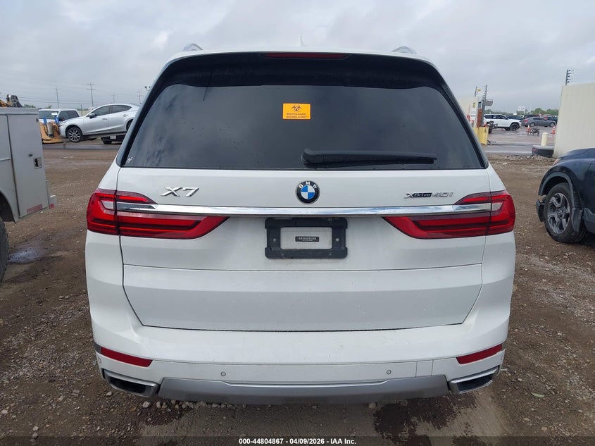 2019 BMW X7 xDrive40I VIN: 5UXCW2C53KL084586 Lot: 44804867