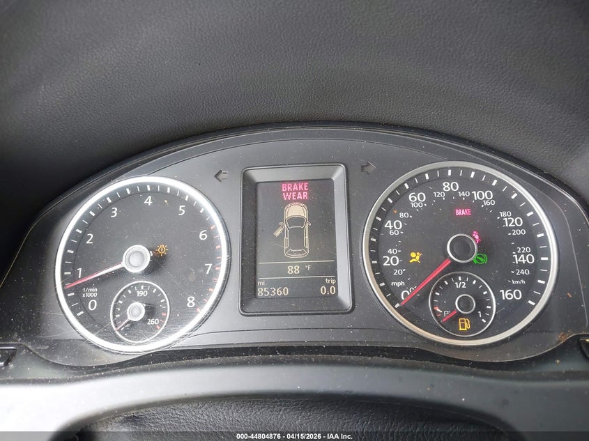 2017 Volkswagen Tiguan 2.0T Sport VIN: WVGTV7AX1HK027299 Lot: 44804876