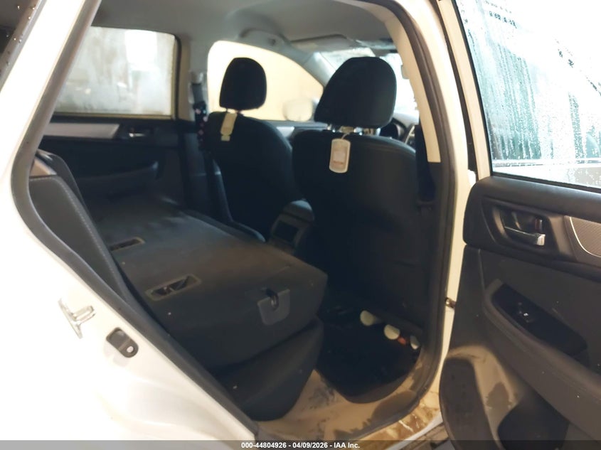 2019 Subaru Outback 2.5 2.5I Premium white Lot 111044804926 Vin 4S4BSAFC1K3265923