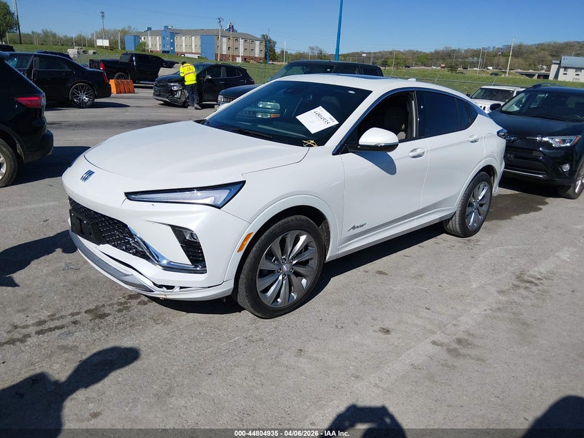 Vin: kl47lcep6sb238241, lot: 45302203, buick envista avenir fwd 20252