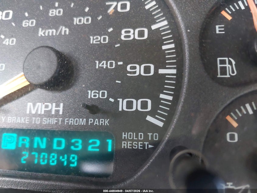 2001 Chevrolet Suburban 1500 Lt VIN: 3GNFK16T91G225372 Lot: 44804949