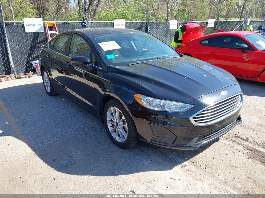 2020 Ford Fusion 1.5 Se black Lot 111044804961 Vin 3FA6P0HD3LR109351
