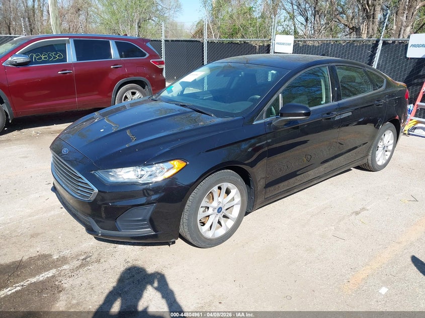 2020 Ford Fusion 1.5 Se black Lot 111044804961 Vin 3FA6P0HD3LR109351