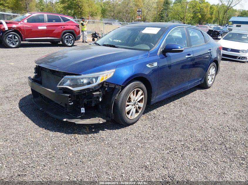 Vin: 5xxgt4l35jg207695, lot: 45302244, kia optima lx 20182