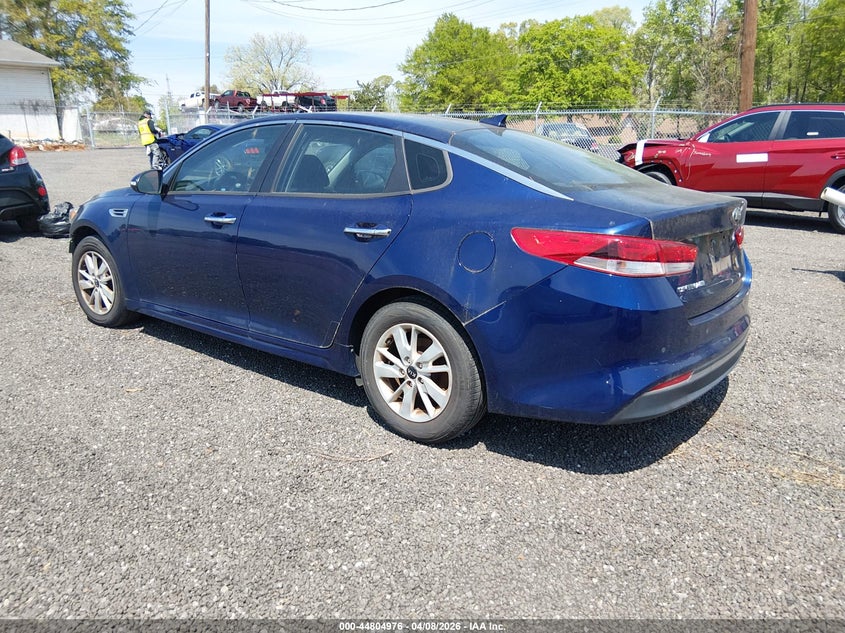Vin: 5xxgt4l35jg207695, lot: 45302244, kia optima lx 20183