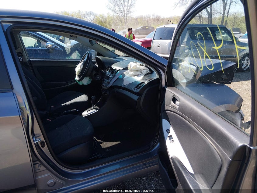 2016 HYUNDAI ACCENT HATCHBACK 1.6L I-4 DI, DOHC, VVT, 137HP