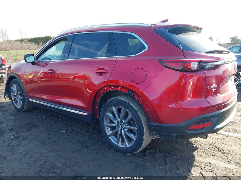 Vin: jm3tcbdy5m0531966, lot: 45302303, mazda cx-9 grand touring 20213