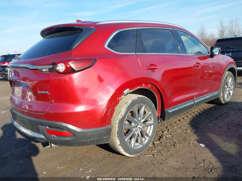 Vin: jm3tcbdy5m0531966, lot: 45302303, mazda cx-9 grand touring 20214