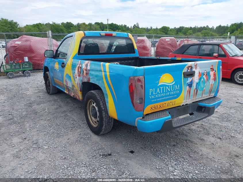 2012 Chevrolet Colorado 2.9 Work Truck blue Lot 111044805095 Vin 1GCCSBF92C8142560