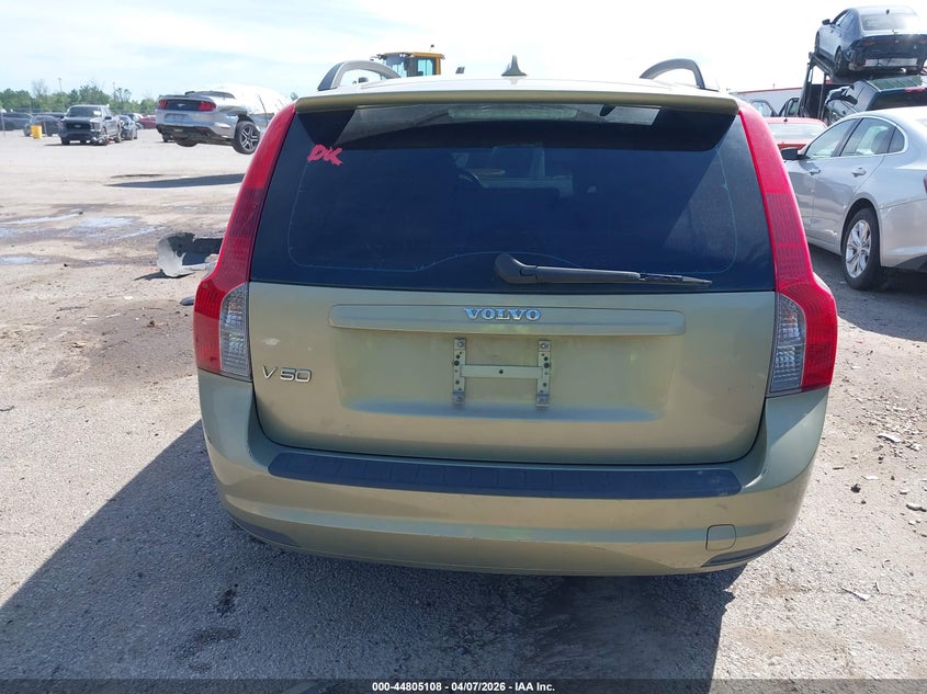 2008 Volvo V50 2.4I VIN: YV1MW382882382098 Lot: 44805108